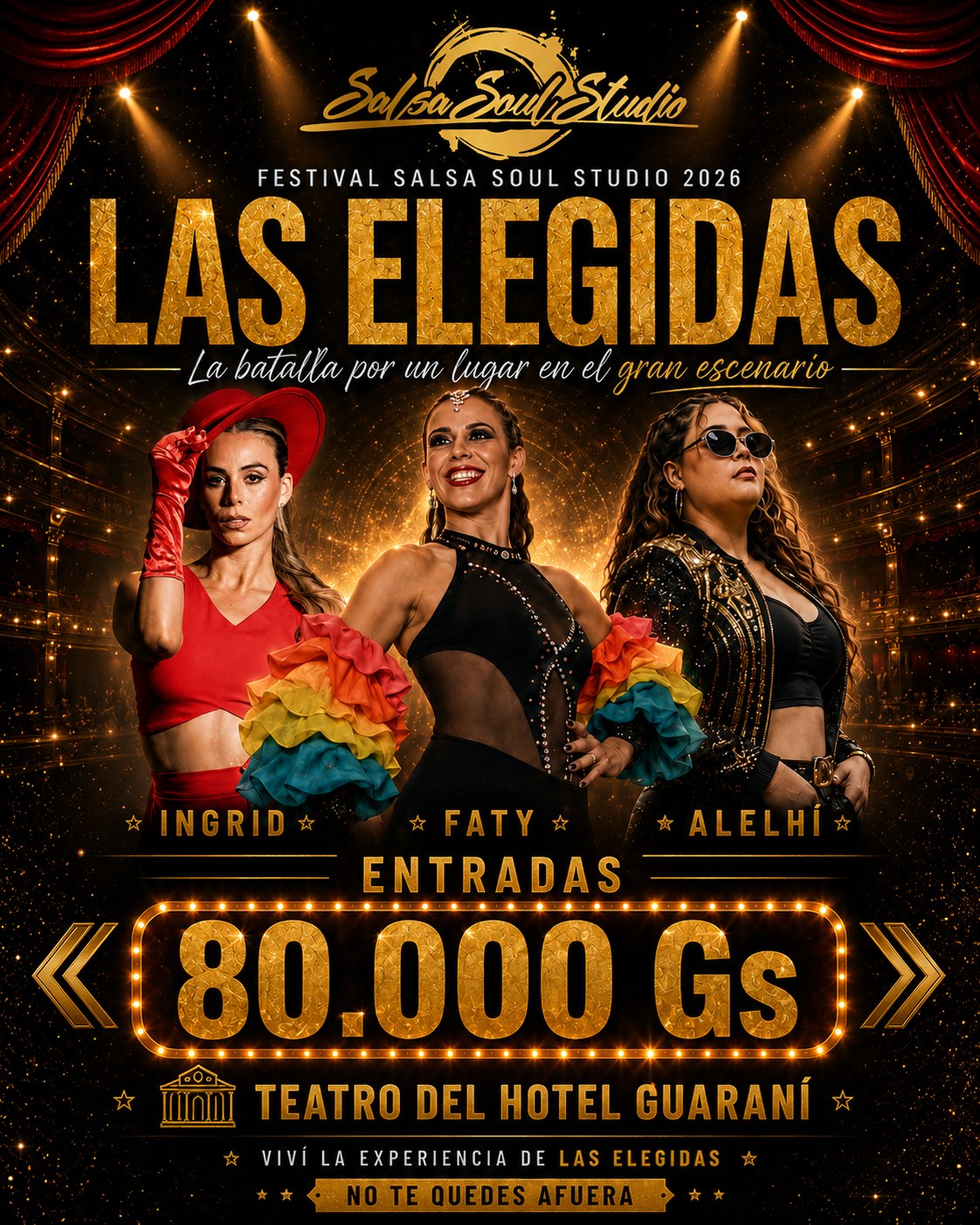 Las Elegidas — Festival Salsa Soul Studio 2026 · Entradas en venta